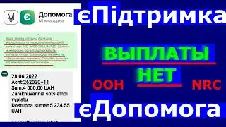 ВЫПЛАТЫ НЕТ єПідтримка єДопомога ООН NRC