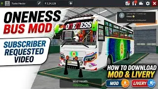 Oneness bus mod on 