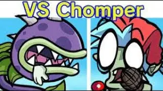 Friday Night Funkin' VS Chomper VS Rapper Week FNF Mod Crazy Plants Vs Zombies PVZ Mod FanMade