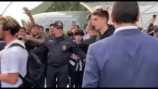 “BEŞİKTAŞ” BAKIDA BÖYÜK İZDİHAMLA QARŞILANDI