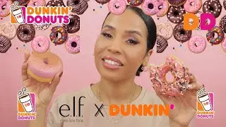 E.L.F X DUNKIN DONUTS COLLECTION FIRST IMPRESSIONS AND REVIEW