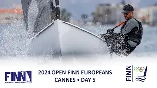 Highlights from Day 5 of the 2024 Finn Open Europeans in Cannes