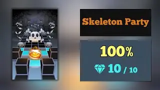 Rolling Sky - Skeleton Party (★)