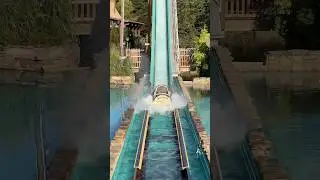 Log Flume TESTING at Six Flags Great Adventure! | #shorts