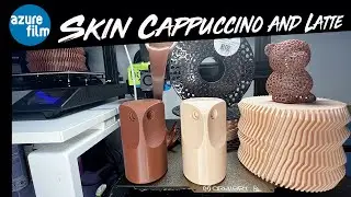@AzureFilm3D Skin Cappuccino and Skin Latte PLA Filament Line