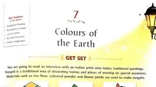 Colours of the Earth class 6 in Hindi of Gems English reader chapter 7 easy explanation