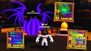 I Spent all of my Robux to get a Shiny Ancient ALMIGHTY PUMPKIN Pet in Mining Simulator 2!