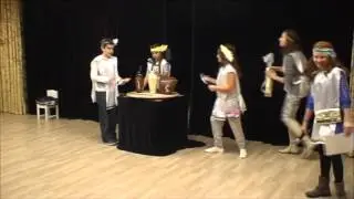 Дом Культуры в Жуковке, детское театрализованное представление "Подвиги Геракла"