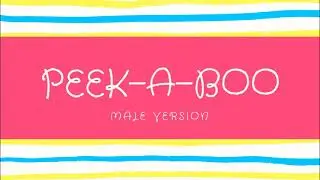 RED VELVET - Peek-A-Boo (Male Version)