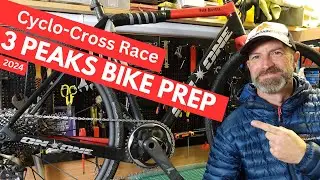 3 PEAKS CYCLO-CROSS RACE BIKE PREPARATION - HUNT TO MAVIC - PLANETX ON ONE FREERANGER GRAVEL BIKE