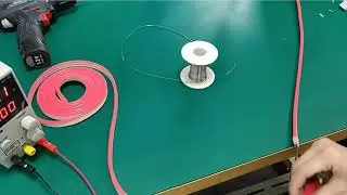 Mini Neon flex strip installation