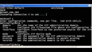 CCNA And CCNP Tutorial:  VLAN Trunking Protocol (VTP)