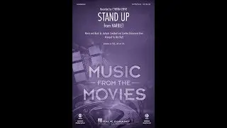 Stand Up (from Harriet) (SATB Choir) - Arranged by Mac Huff