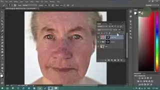 Làm mịn da, xóa nếp nhăn với Photoshop - 3