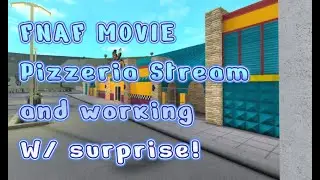 Fnaf Movie Set plot building + working