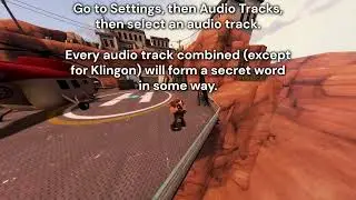 This video has a secret audio track code!