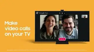 Make calls on the big screen with Google Duo | Samsung