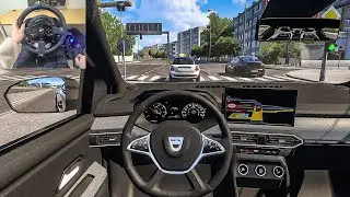 2021 Dacia Sandero Stepway - Euro Truck Simulator 2 [Steering Wheel Gameplay]