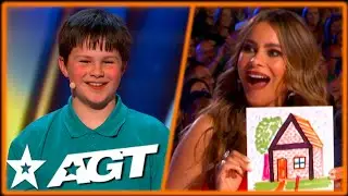 10 Year Old Magician Leaves the Judges BAFFLED on America's Got Talent 2023!