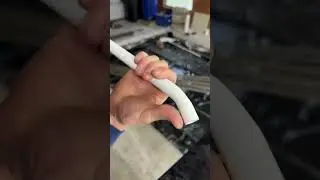 You can bend PVC?