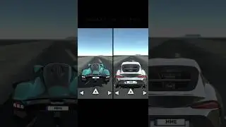 ASTON MARTIN VALKYRIE - SUPRA MK5 CAR SIMULATOR 2 #shorts