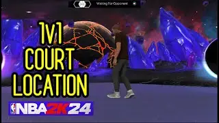 How to play 1v1 on NBA 2k24 Current Gen (1v1 Court Location)