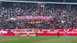 Delije na Zvezda - Čukarički 3:0 | Fedayn transparent | 1