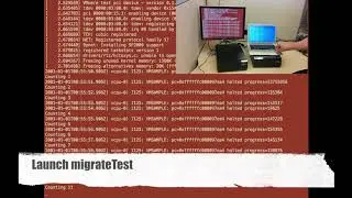 Early demo of vMotion of ESXi-Arm