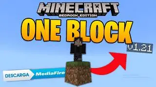 DESCARGA el mapa ONE BLOCK para Minecraft BEDROCK Y PE 1.21