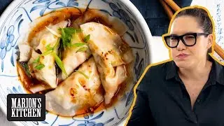 My ULTIMATE dumpling recipe 🥟Shrimp Dumplings in Red Oil Sauce - Marion's Kitchen