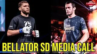 Bellator San Diego Media Call ft. Usman Nurmagomedov, Alexander Shabliy, Lorenz Larkin, and Chokheli