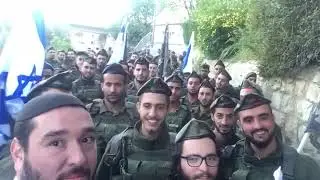 חיילי נצח יהודה מתרגשים לאחל לכל עמו ישראל חג פסח כשר ושמח