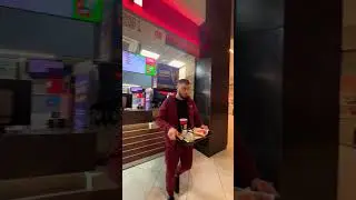 Unlimited cold drinks in Russian Burger King 😳 #shorts #russia #indian