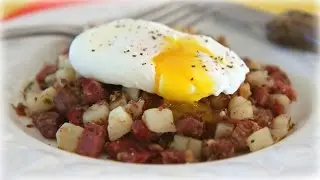 Corned Beef Hash Recipe f/ Famous Idaho Potatoes