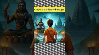 trending 3D Ai photo editing with Shree ram 🙏Bing ai image creator