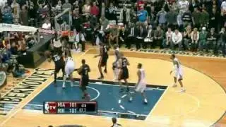 Miami Heat vs Minnesota Timberwolves (103 - 101) december 30, 2011