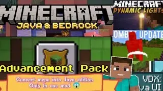 1Mod turns your pocket edition into Java edition 🔥] only one mod||Updated 1.19+ 