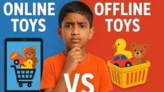 Baby Toys  Price Online VS Ofline || 99₹/250₹ || citicart lucknow shopping#babytoys