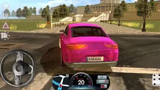 MERCEDES AMG CLS 53 - WASHINGTON DC EXAM - DRIVING SCHOOL SIMULATOR - GAMEPLAY