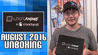 Loot Anime Back to School Crate Unboxing (August 2016)