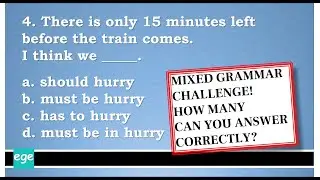 English Grammar Exercises #23 | Mixed Grammar Quiz