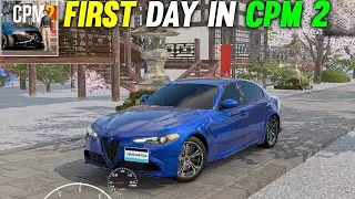 FIRST DAY IN CAR PARKING MULTIPLAYER 2 ( MAX GRAPHICS ) | CAR PARKING MULTIPLAYER 2 GAMEPLAY