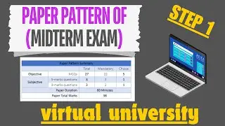 Virtual University Mid Term Exams 2024 Paper Pattern || Learn 2 Inspire