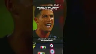 RONALDO Scrive A CASSANO Ma Viene DISTRUTTO