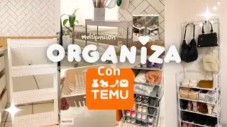 ✅ ORGANIZA Tu Casa  MÁS FÁCIL Con TEMU ✨