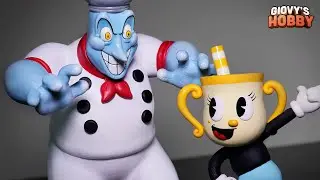 Making Chef SaltBaker Boss Sculpture (with salt inside!) ★ CUPHEAD: DLC