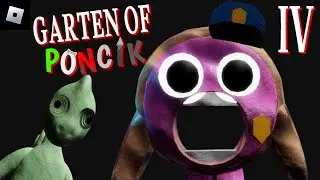 Garten of Poncik [Chapter 4] : roblox mascot horror gameplay walkthrough