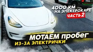 В Европу на Тесле. На ДВС было бы быстрее? Часть 2