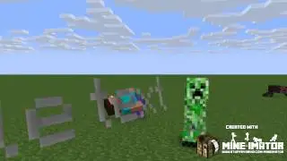 ИНТРО МАЙНКРАФТ  В MINE IMATOR