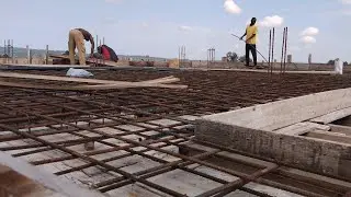 How to do slab piping  on a mansion